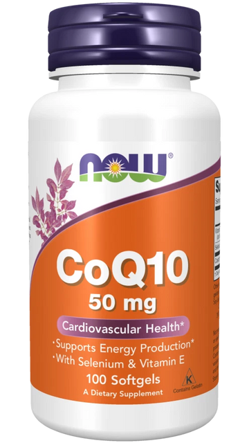 NOW COQ10 50MG 50S SOFTGEL CAP